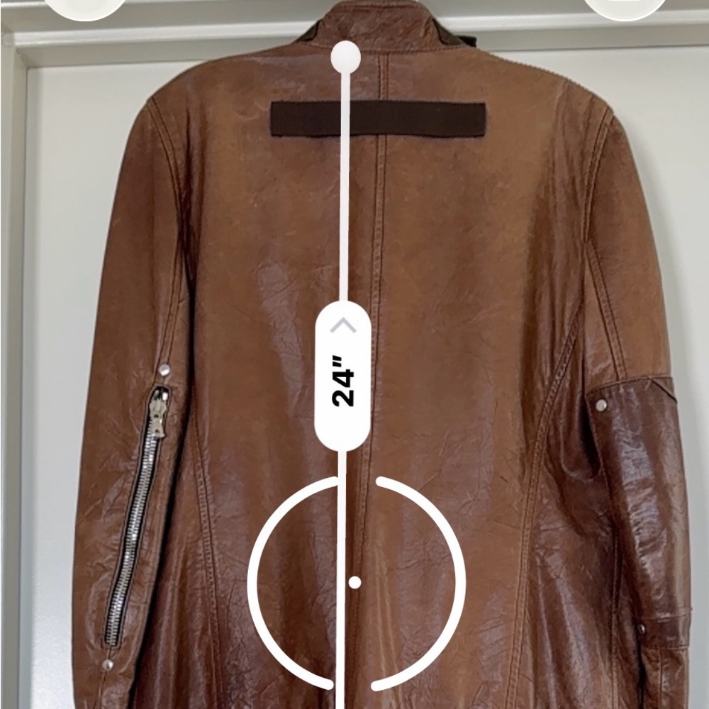 Dolce & Gabbana Like New Tan Leather Jacket - Picture 9 of 13